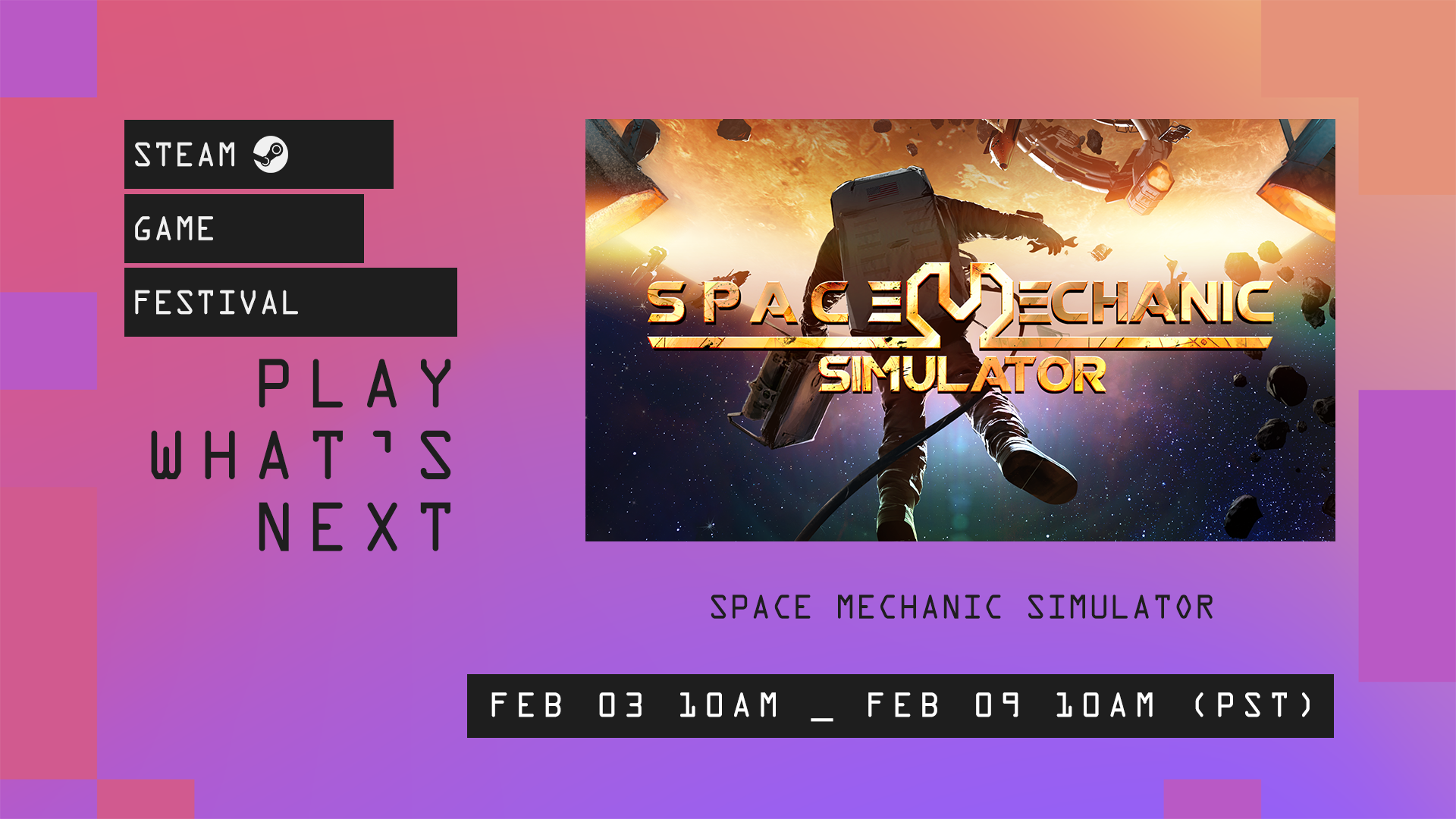 Read more about the article Steam Game Festival Space Mechanic Simulator Demo