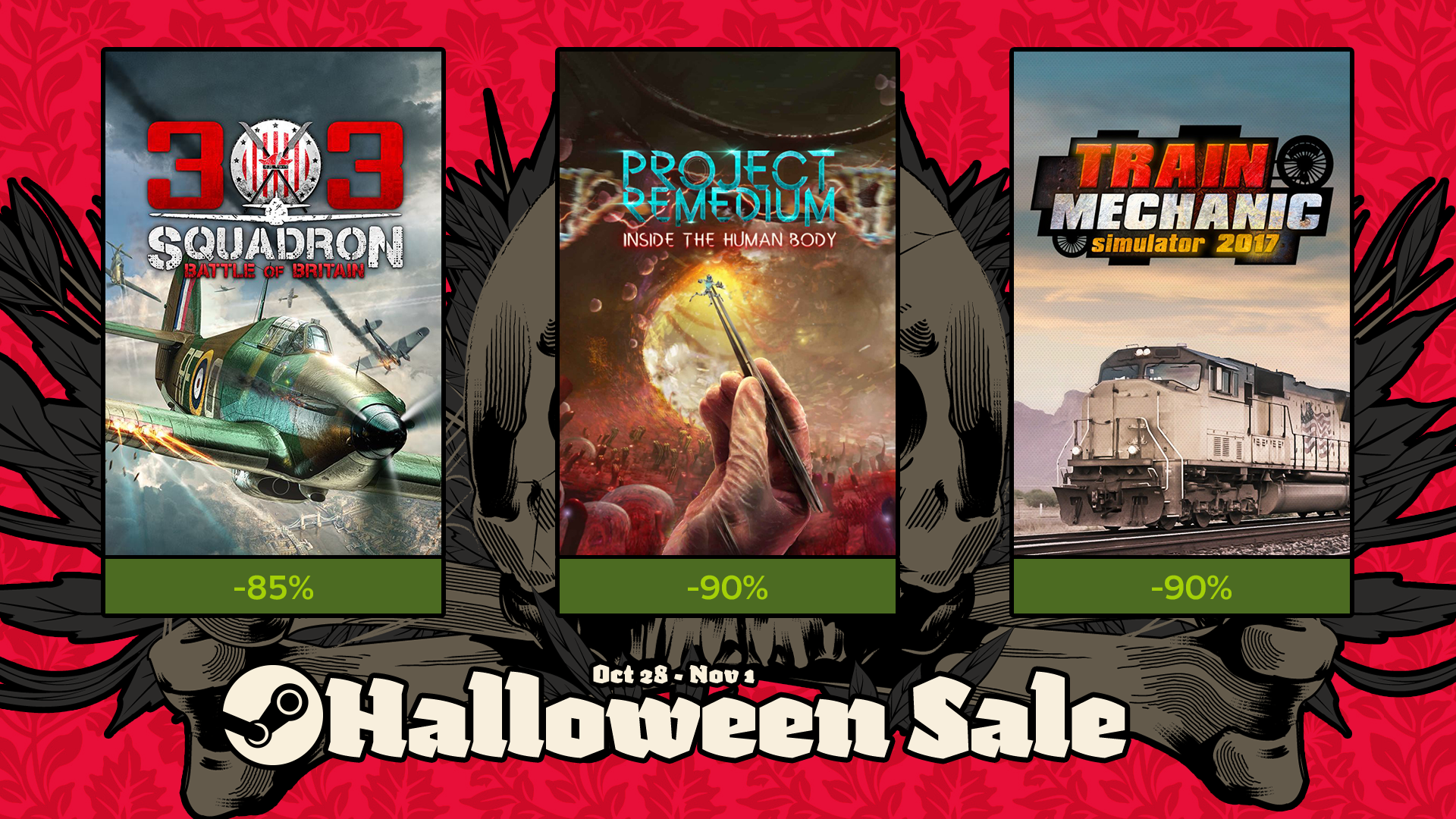 Read more about the article Steam Halloween Sale 2021 is here!