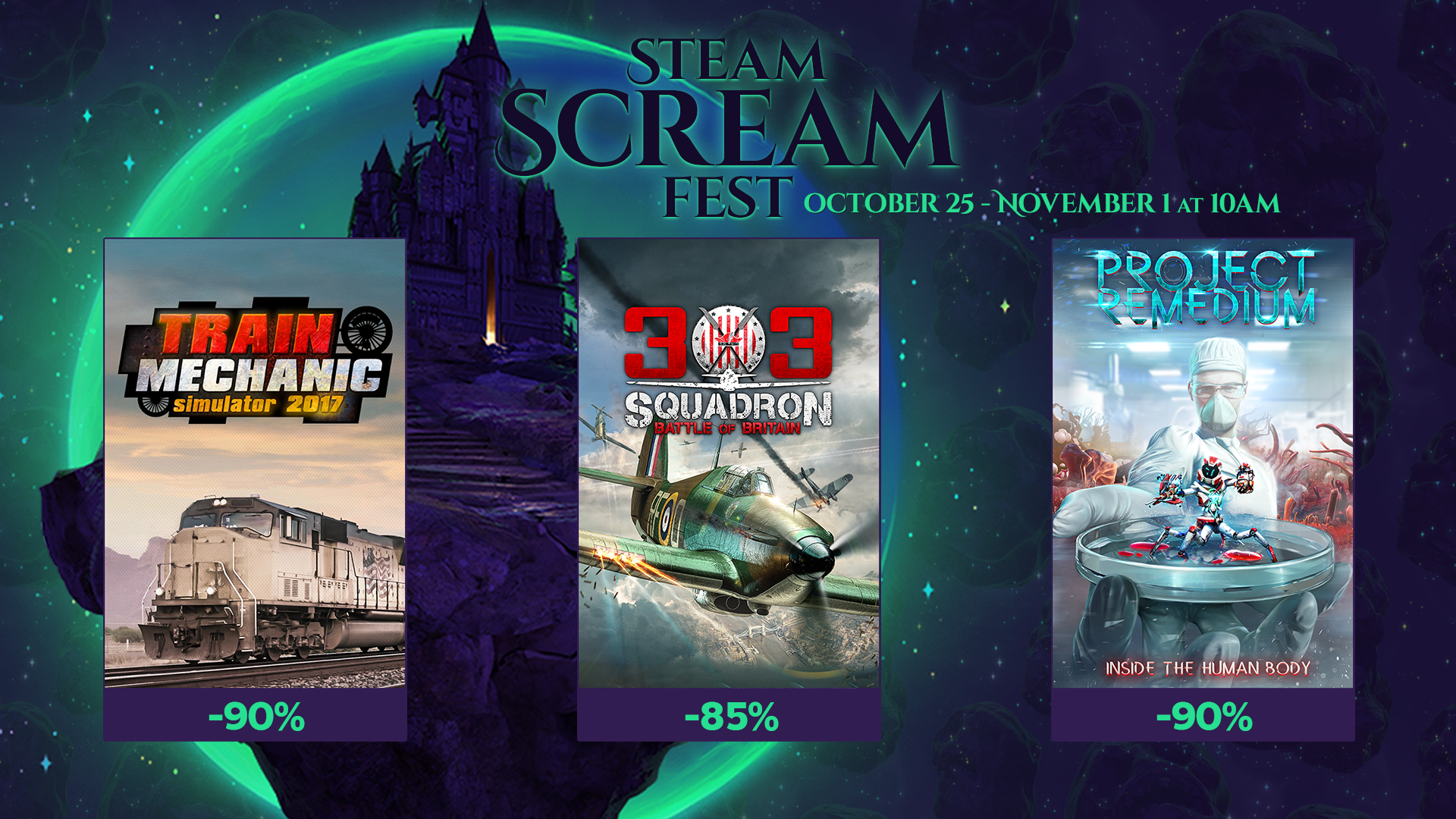 Read more about the article Steam Halloween Sale 2022 is here!